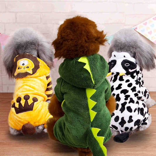 Autumn And Winter Transformed Into Dog Pet Costumes  -  - Pets Crazy Shops -