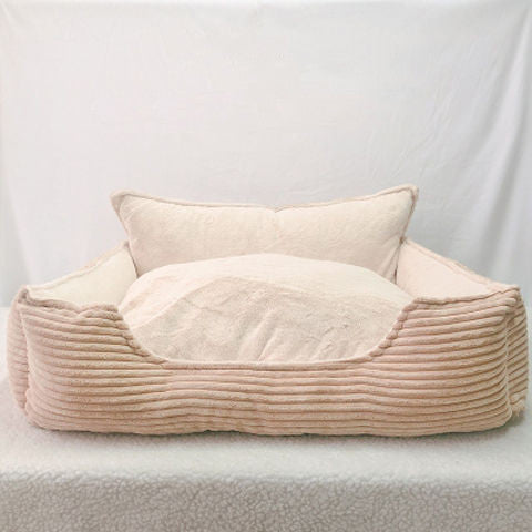 Removable And Washable Plush Warm Pet Kennel Dog Bed  -  - Pets Crazy Shops -
