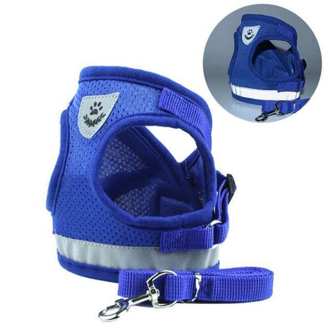 Reflective And Breathable Pet Harness  -  - Pets Crazy Shops -
