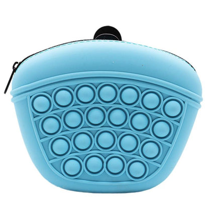Bag Silicone Feed Dogs Treat Pouch Pet Training Bag Bundle Pocket Waist Pack Pet Portable Dog Training Waist Bag Treat Snack Bait Dogs Soft Washable Outdoor Feed Storage Pouch Food Reward Silica Bags  -  - Pets Crazy Shops -