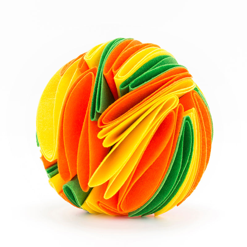 Foldable Dog Snuffle Ball Dog Training Toys Increase IQ Pet Cat Training Games Feeding Intelligence Toy  -  - Pets Crazy Shops -