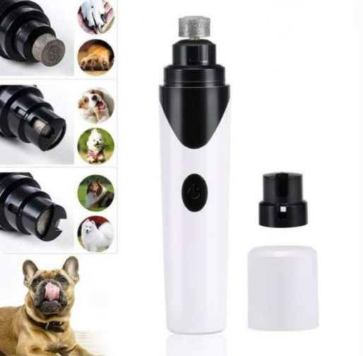 Electric Pet Nail Grinder | USB Rechargeable | Low Noise | Dogs, Cats & Small Pets  -  - Pets Crazy Shops -