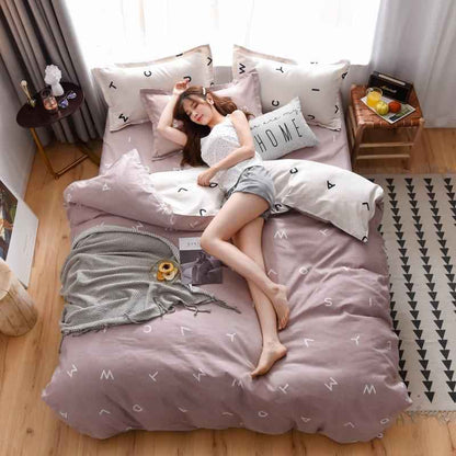 Four-piece bedding set  -  - Pets Crazy Shops -