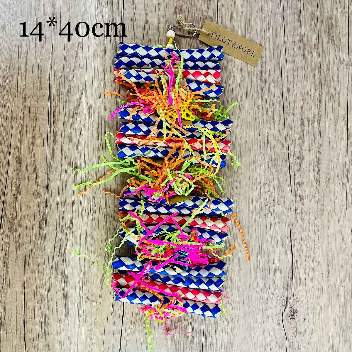 Parrot Toy Woodskin Hand-woven Boredom Cage Supplies  -  - Pets Crazy Shops -