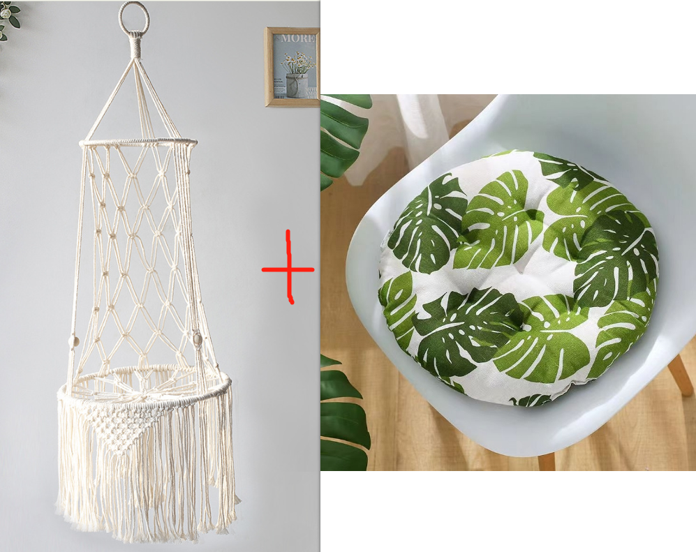 Macrame Hanging Pet Bed Macrame Cat Hammock Wall Hanging Cat Hammock Macrame Cat Bed-Pet Gifts Hammock Macrame Cat Swing  -  - Pets Crazy Shops -
