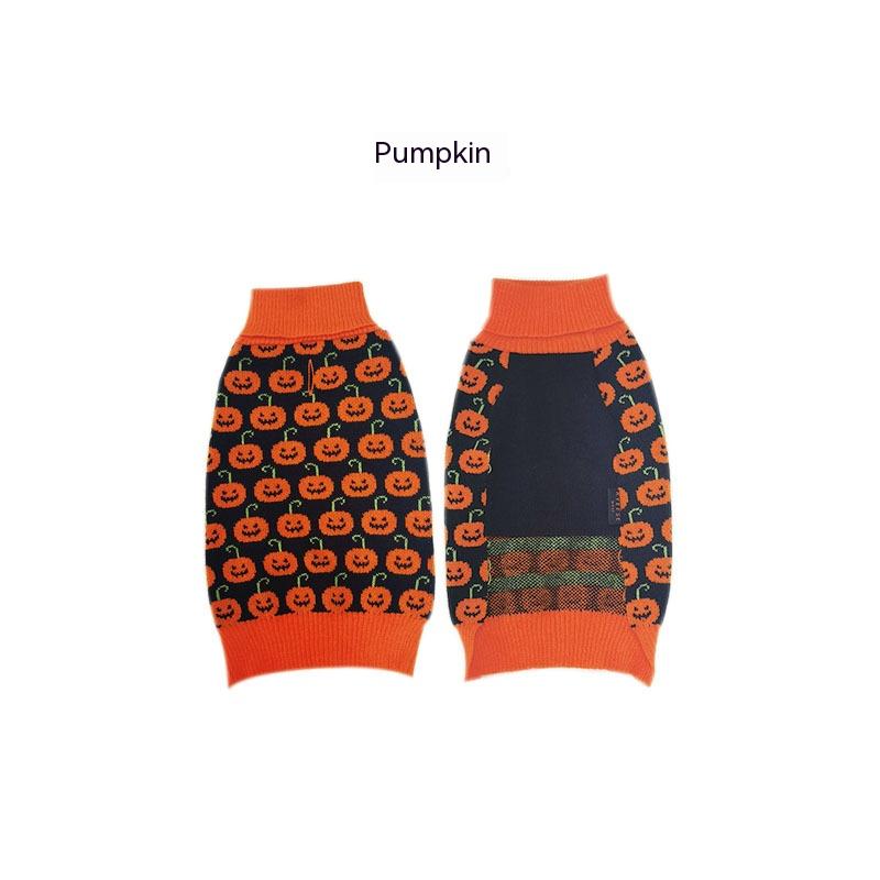 Halloween Dog Sweaters Pet Costume Teddy Warm Leisure Sweater Cosplay Clothes For Dogs Pets Outfits  -  - Pets Crazy Shops -