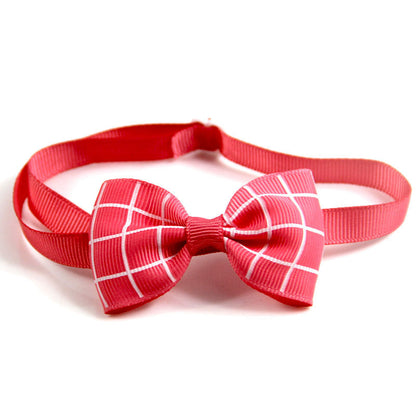 Plaid Pet Tie Cat Dog Scarf Accessories Pet Accessories  -  - Pets Crazy Shops -