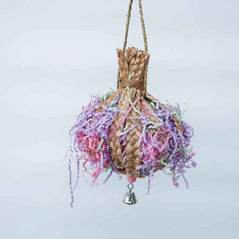 Drawing Straw Rope Toy Parrot Paper  -  - Pets Crazy Shops -