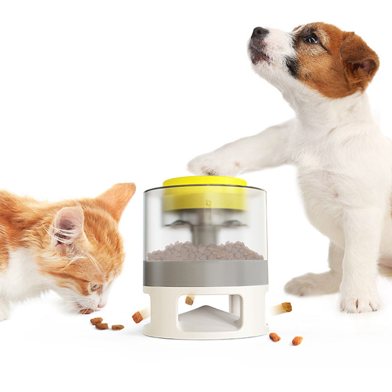 Dog Food Feeder Pet Accessories Cat Feeder Catapult Educational Dog Toys Pet Supplies Food Dispenser Just One Snap Comes Food  -  - Pets Crazy Shops -