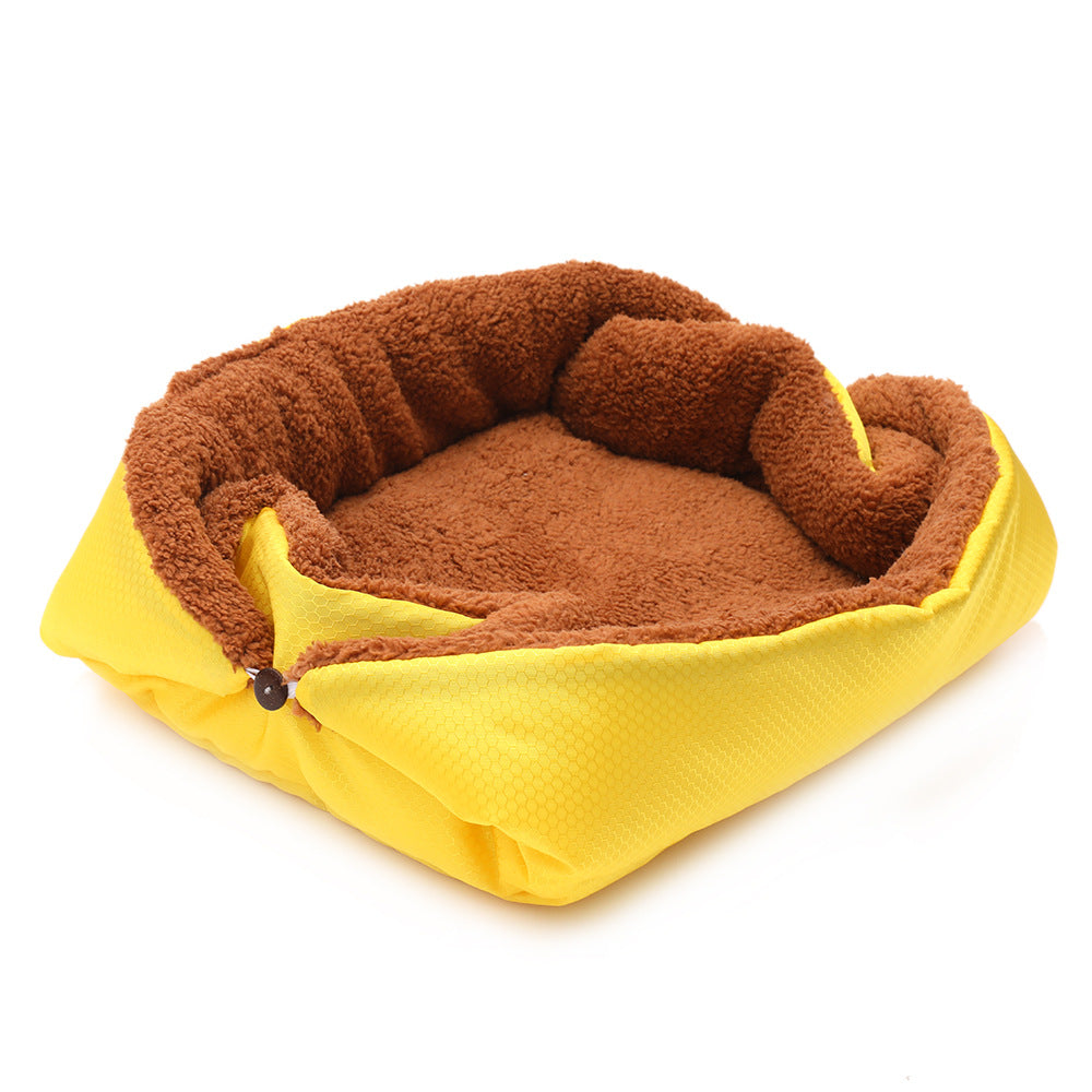 Pet Bed Mat New Pet Soft Dog Cat Blanket Fleece Cat Bed Mat Soft Warm Sleep Mat Cat Supplies Winter Foldable Pet Cushion  -  - Pets Crazy Shops -