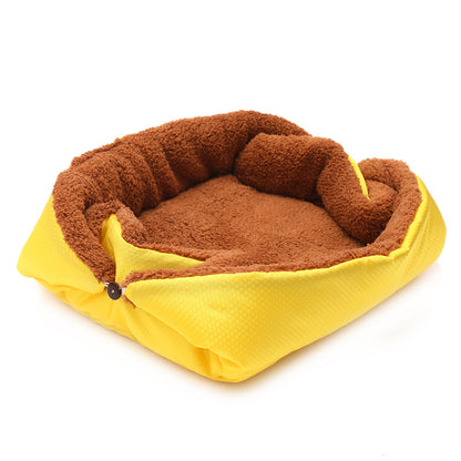 Pet Bed Mat New Pet Soft Dog Cat Blanket Fleece Cat Bed Mat Soft Warm Sleep Mat Cat Supplies Winter Foldable Pet Cushion  -  - Pets Crazy Shops -