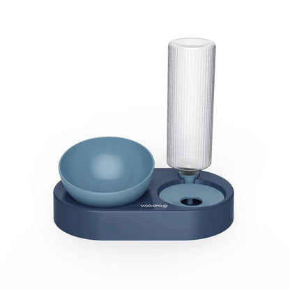 Double Bowl Automatic Drinking Dog Pot Cat Bowl  -  - Pets Crazy Shops -
