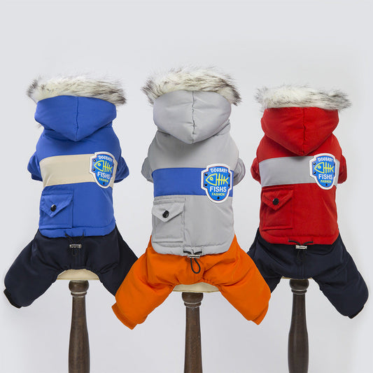 clothes for pets Dog snow coat  -  - Pets Crazy Shops -