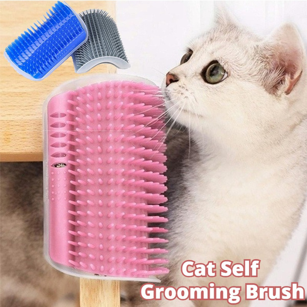 Cat Self-Grooming Brush Pet Wall Rubbing Device  -  - Pets Crazy Shops -