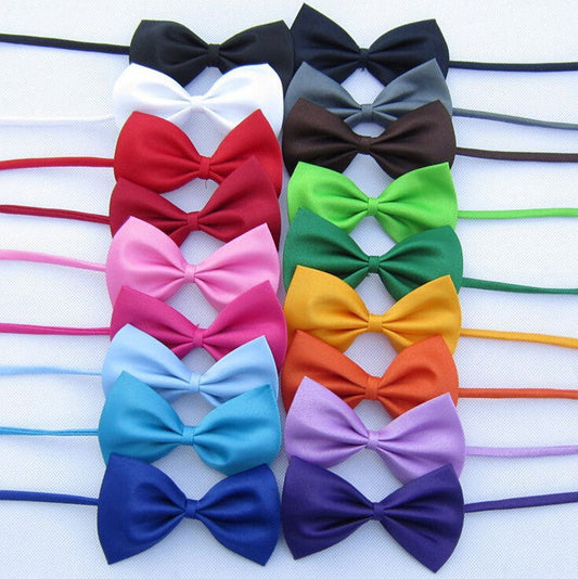 1 piece Adjustable Dog Cat bow tie neck tie pet dog bow tie puppy bows pet bow tie different colors supply  -  - Pets Crazy Shops -