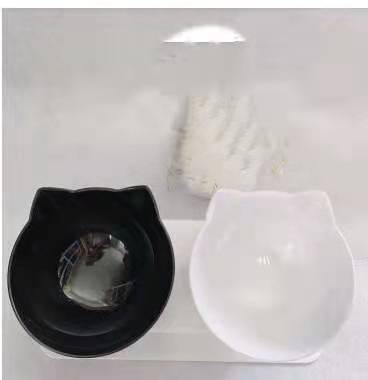 Cat Double Bowl Cat Food Bowl Protects Cervical Vertebra  -  - Pets Crazy Shops -