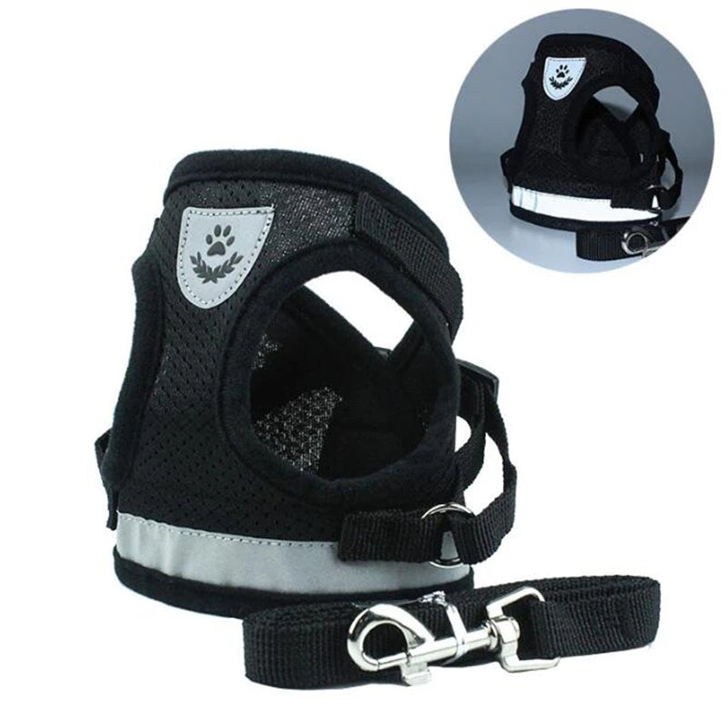 Reflective And Breathable Pet Harness  -  - Pets Crazy Shops -