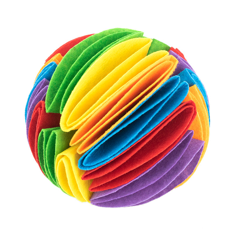Foldable Dog Snuffle Ball Dog Training Toys Increase IQ Pet Cat Training Games Feeding Intelligence Toy  -  - Pets Crazy Shops -