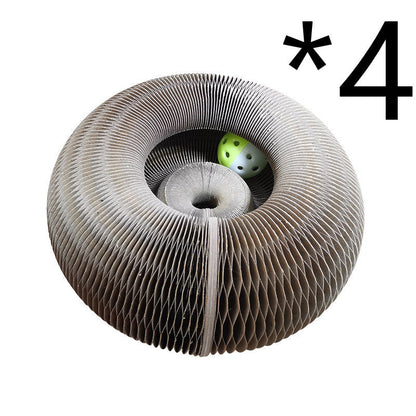 Magic Organ Cat Scratchers 2 In 1 Funny Shaped Cat Scratching Board Foldable Convenient Recyclable Durable Cat Scratcher  -  - Pets Crazy Shops -