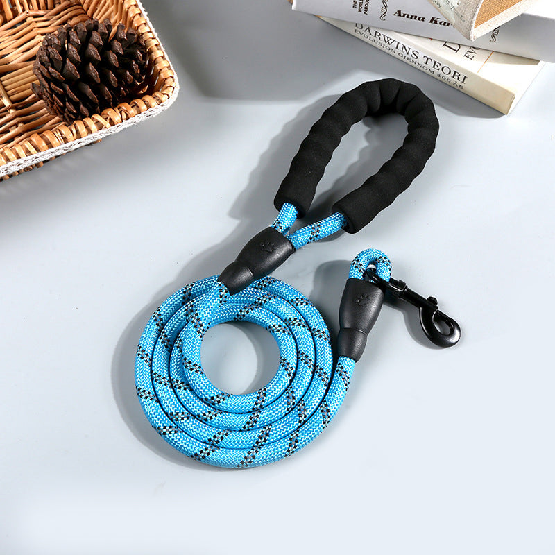 Reflective Nylon Round Rope Dog Leash  -  - Pets Crazy Shops -