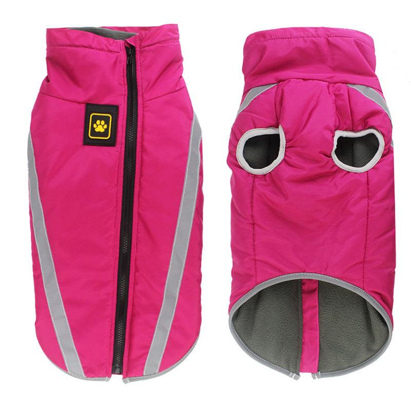 Thickened dog clothes windproof pet jacket  -  - Pets Crazy Shops -