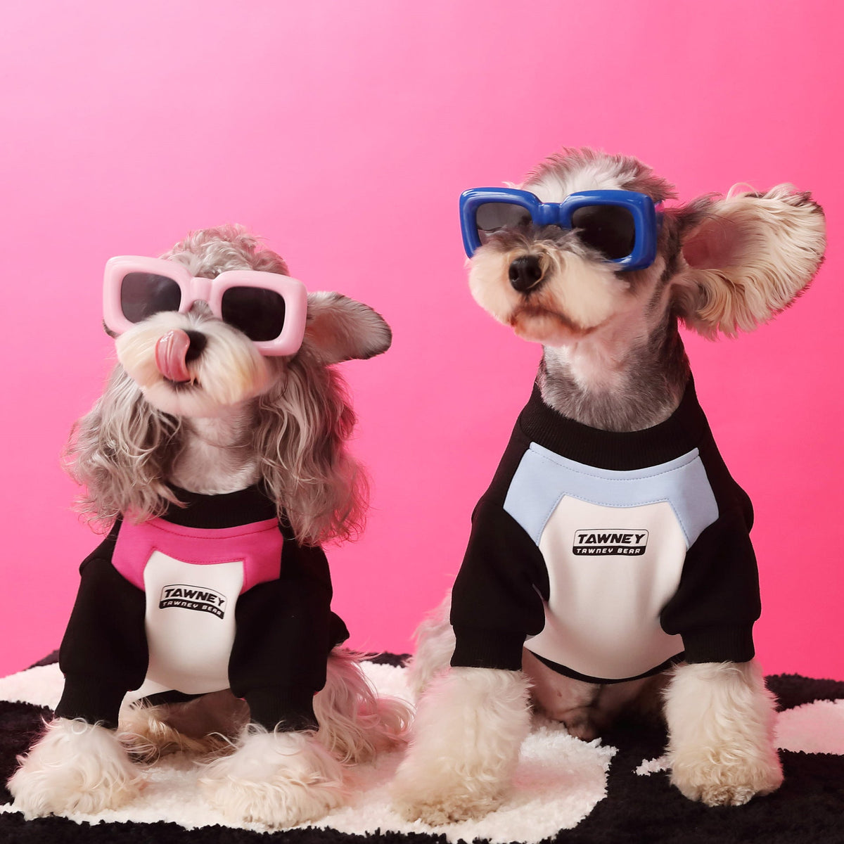 Dog Clothes Stitching Zipper Pullover Sweater  -  - Pets Crazy Shops -