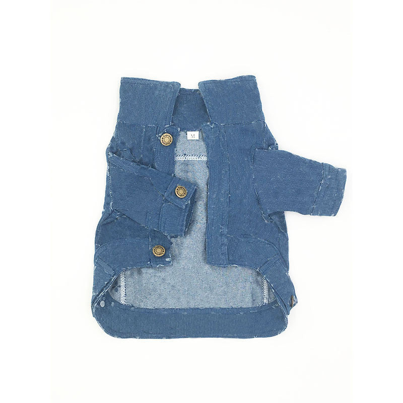 Dog Clothes Denim Clothes Puppy Pet Clothes  -  - Pets Crazy Shops -