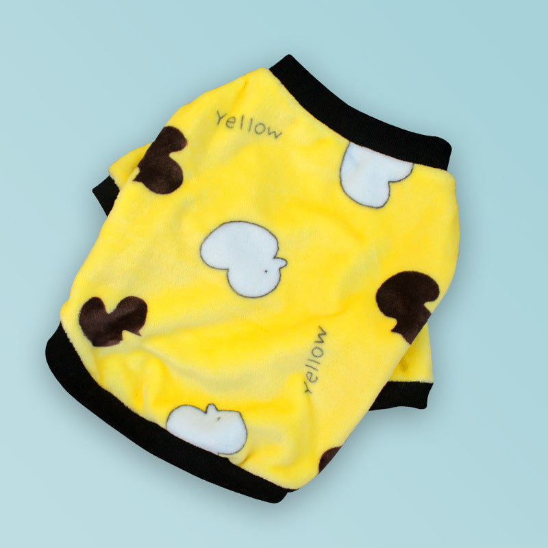 French Clothes Dog Pajamas Winter Clothes Corgi  -  - Pets Crazy Shops -