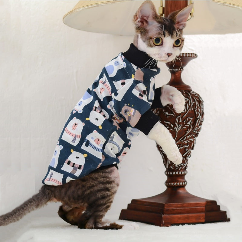 Hairless Cat Clothing Bottoming Air Conditioning Clothing  -  - Pets Crazy Shops -