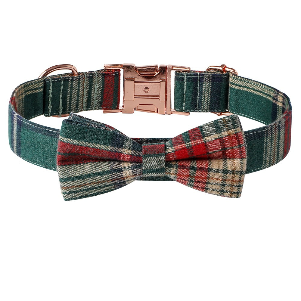 Christmas Dog Collar Rose Gold Buckle  -  - Pets Crazy Shops -