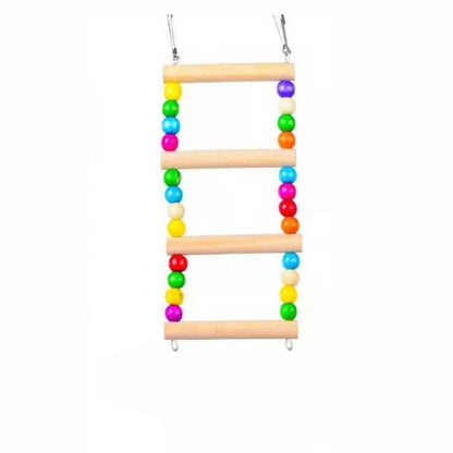 Xuanfeng Peony Wooden Swing and Biting Toy Articles  -  - Pets Crazy Shops -