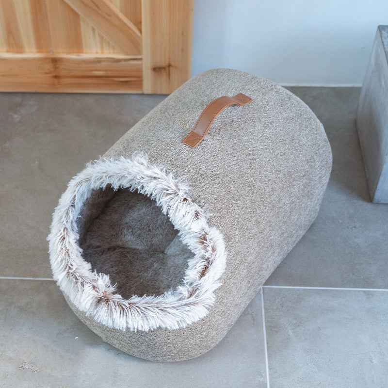 Polar Warm Cat Litter Closed Cat Sleeping Bag Large Winter Deep Sleep Cat Bed  -  - Pets Crazy Shops -