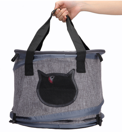 Fodable Pet Dog Cat Carrier Bag Outdoor Travel Cat Tunnel Toys Portable Puppy Carriers Cat Litter Sleeping Bed Nest  -  - Pets Crazy Shops -