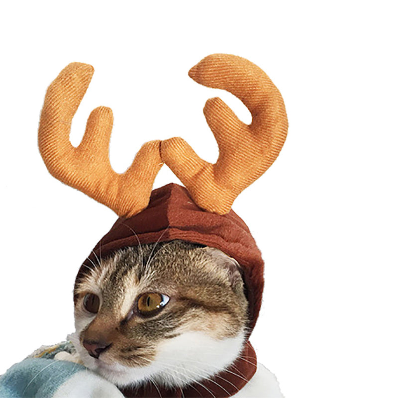 Cute Dog Cat Costume Christmas Cloak Halloween Disguise Cat  -  - Pets Crazy Shops -