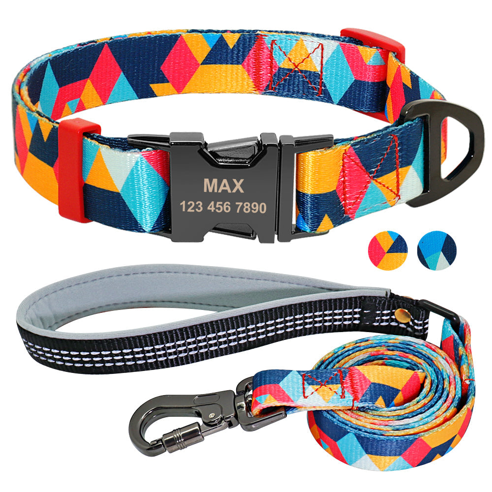 Dog tag lettering dog collar  -  - Pets Crazy Shops -