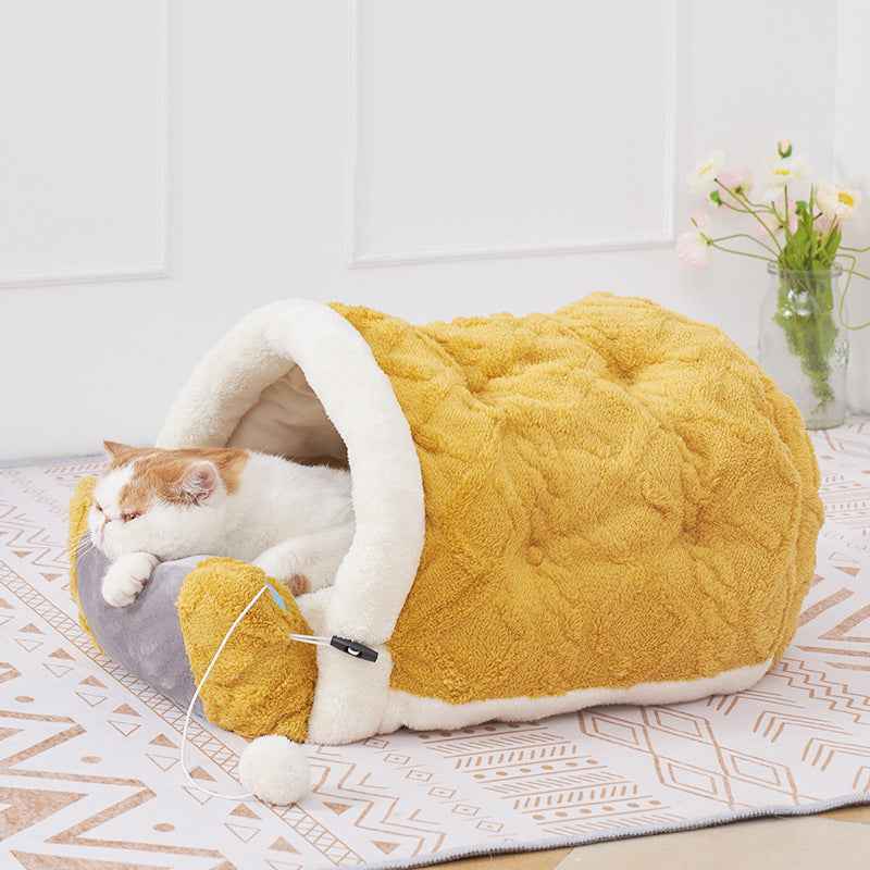Arctic Velvet Game Machine Warm Semi-enclosed Cat Litter Pet Supplies  -  - Pets Crazy Shops -