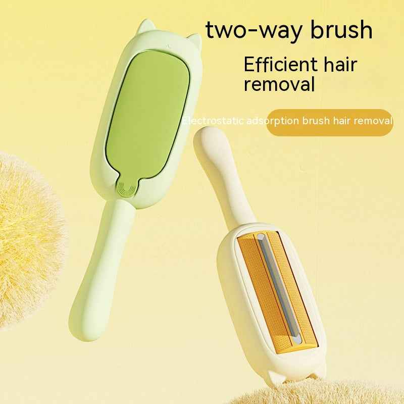 Pet Dog Cat Hair Brush Electrostatic Adsorption Two-way Roller Pet Products  -  - Pets Crazy Shops -
