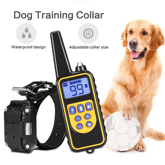 800m Electric Dog Training Collar Anti-barking Device  -  - Pets Crazy Shops -