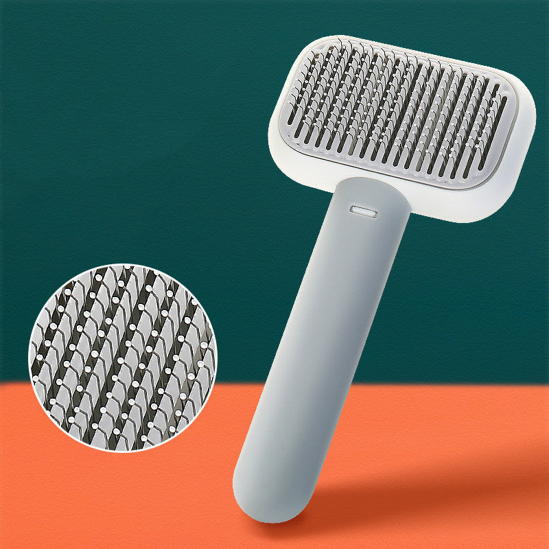 Pet Detangling Massage Comb & Grooming Brush | Dog & Cat Hair Brush