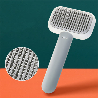 Pet Detangling Massage Comb & Grooming Brush | Dog & Cat Hair Brush
