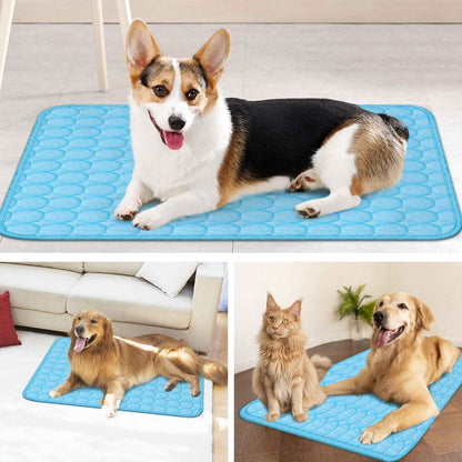 Pet Cooling Mat Cool Pad Cushion Dog Cat Puppy Blanket For Summer Sleeping Bed Dog Cooling Bed Pet Cooling Mat  -  - Pets Crazy Shops -