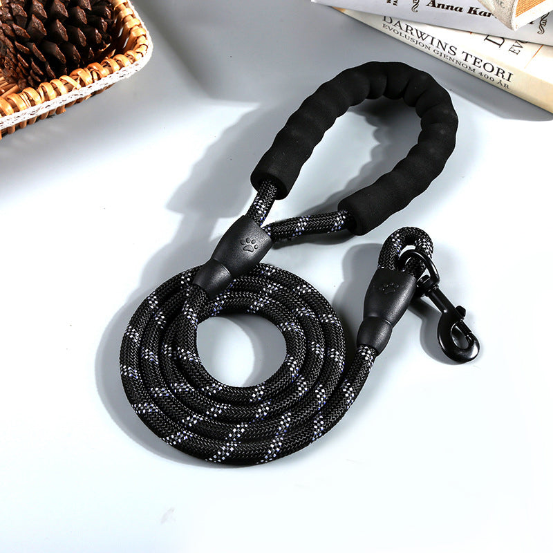 Reflective Nylon Round Rope Dog Leash  -  - Pets Crazy Shops -