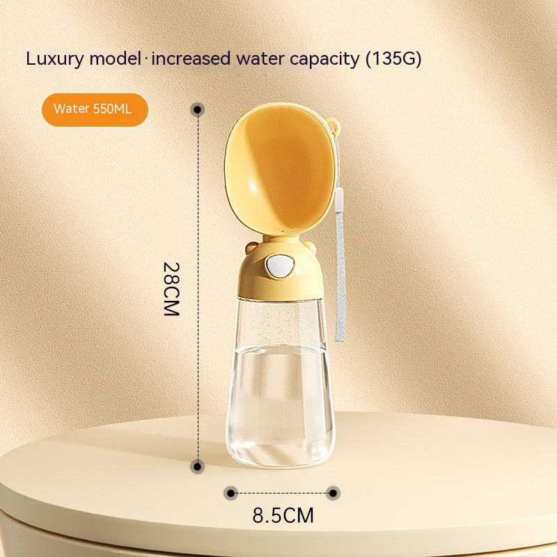 Portable Dog Water Bottle Food And Water Container For Pet Pets Feeder Bowl Outdoor Travel Drinking Bowls Water Dispenser  -  - Pets Crazy Shops -