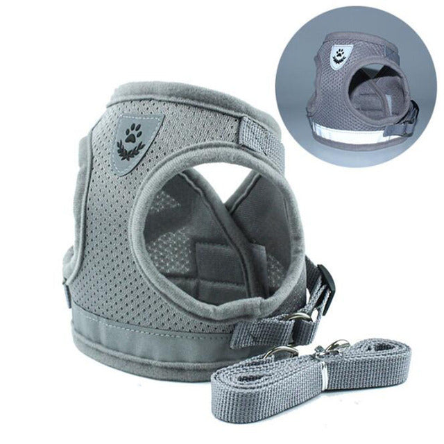 Reflective And Breathable Pet Harness  -  - Pets Crazy Shops -