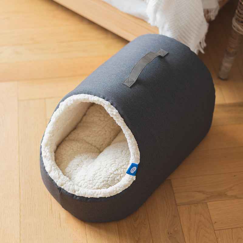 Polar Warm Cat Litter Closed Cat Sleeping Bag Large Winter Deep Sleep Cat Bed  -  - Pets Crazy Shops -