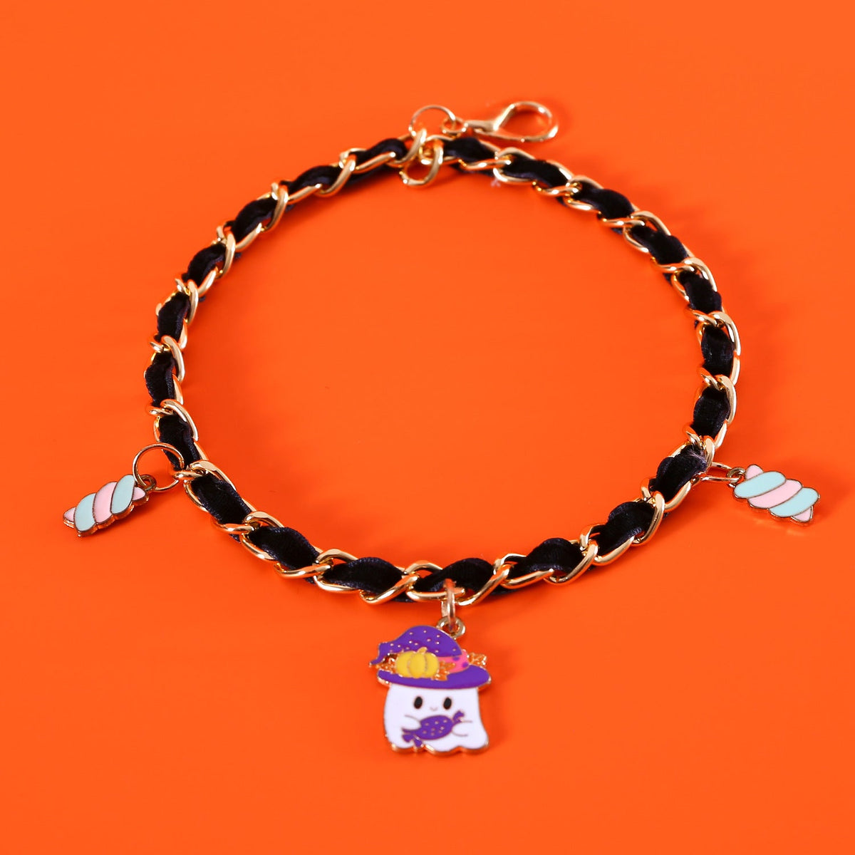 Pet Halloween Collar Velvet Dripping Bat Accessories  -  - Pets Crazy Shops -