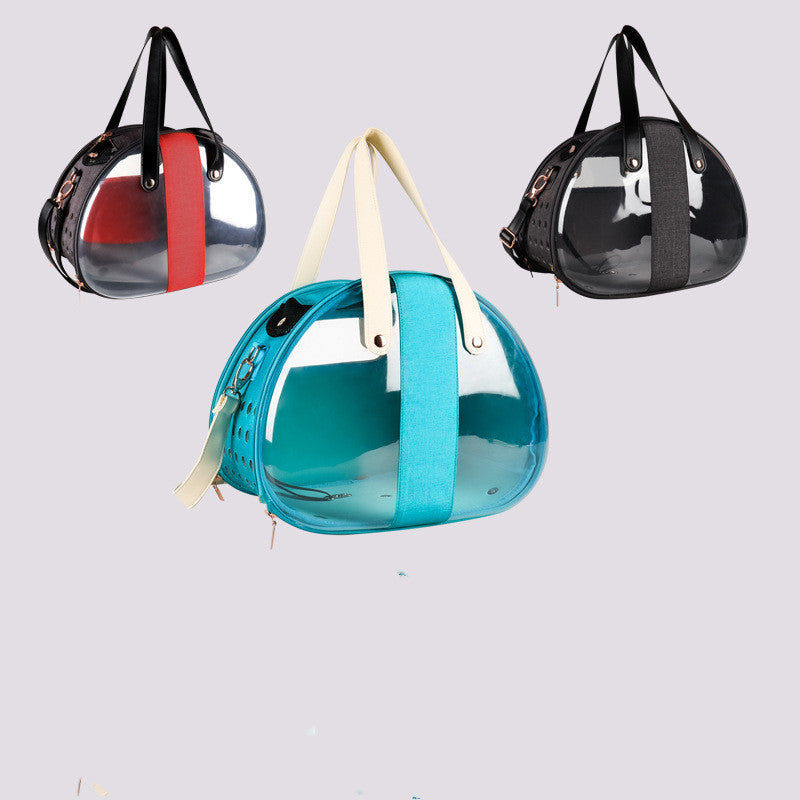 Double Fish Transparent Dog Bag Puppy Cat Cane Backpack Accessory Things Accessoires Bag Products Small Cage Pet Animal Seat Bed Double Fish Transparent Dog Bag Puppy Cat Cane Backpack Access  -  - Pets Crazy Shops -