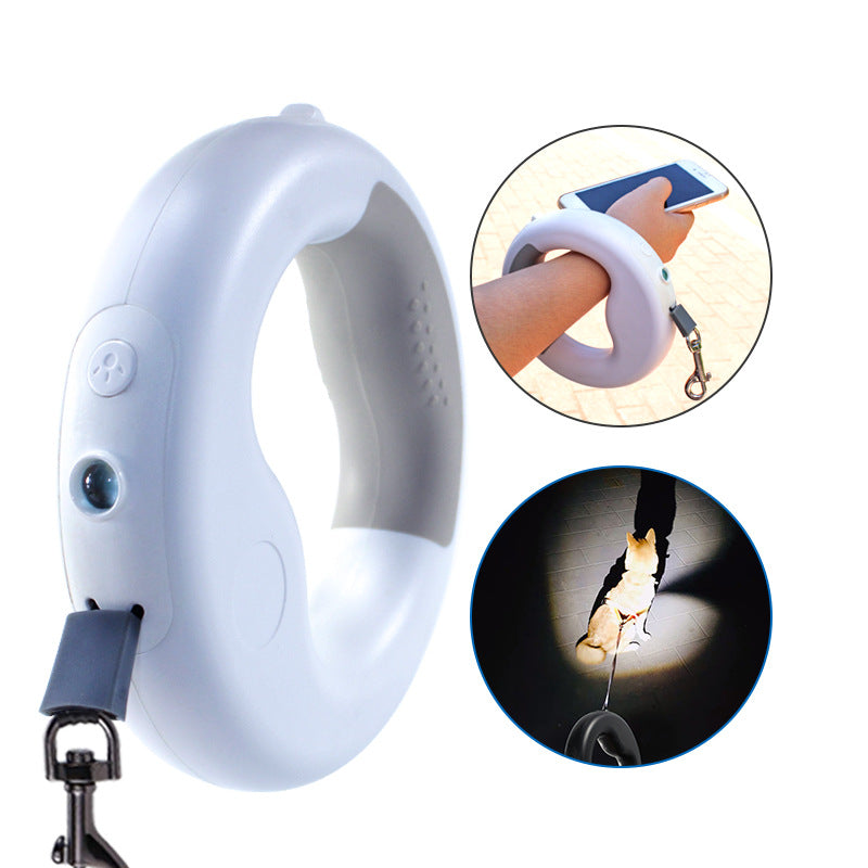 New LED Automatic Telescopic Traction Rope For Pets  -  - Pets Crazy Shops -