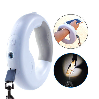 New LED Automatic Telescopic Traction Rope For Pets  -  - Pets Crazy Shops -