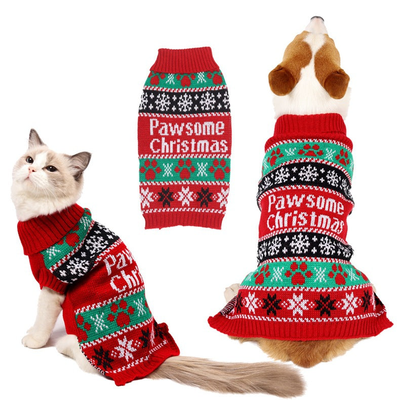 Warm Dog Clothes For Small Dog Coats Jacket Winter Clothes For Dogs Cats Clothing Chihuahua Cartoon Pet Sweater Costume Apparels  -  - Pets Crazy Shops -